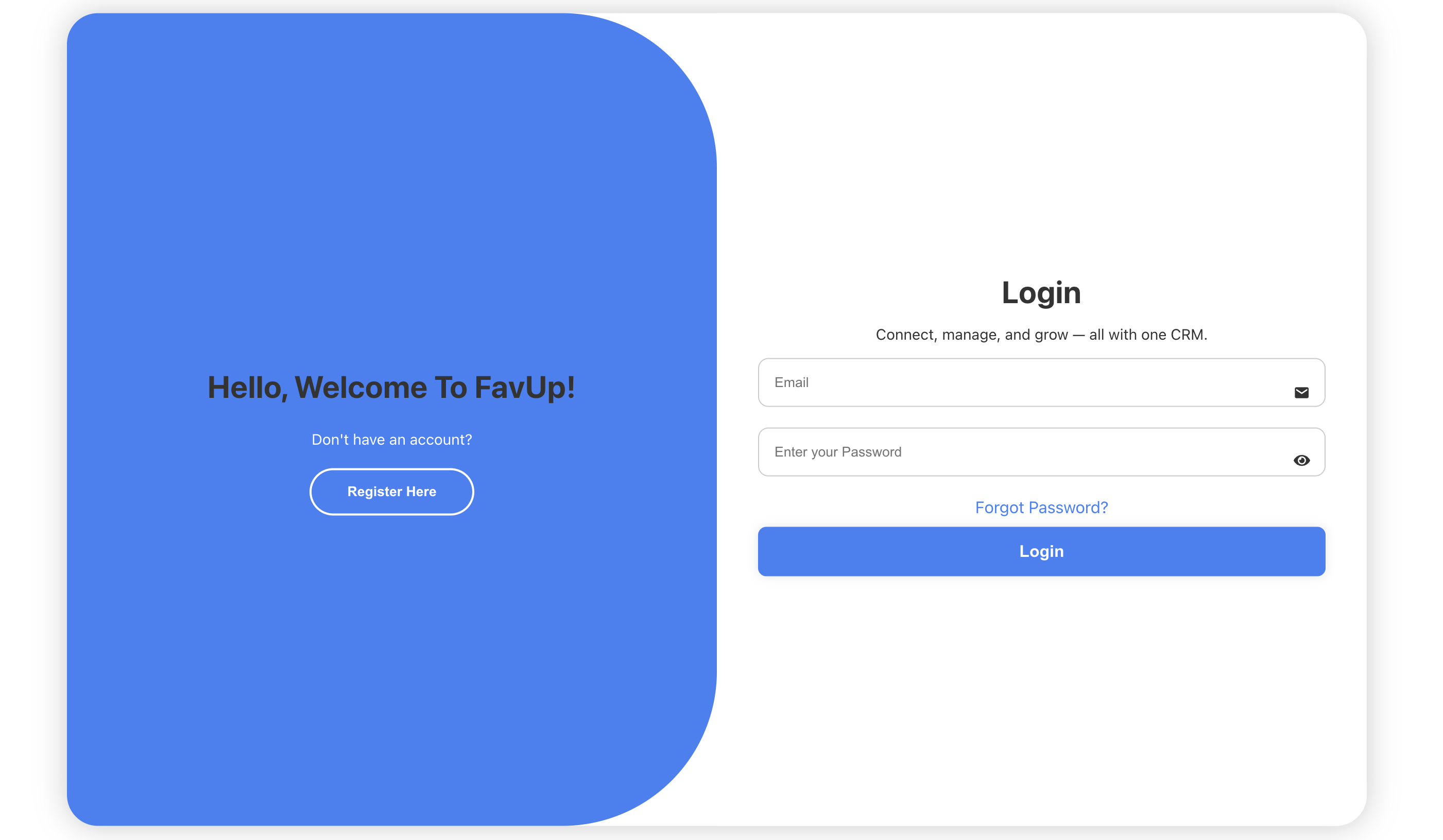 Myntask CRM screenshot