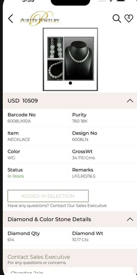 Purity Jewellery screenshot 5